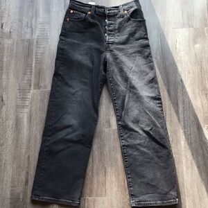 Levi's High Rise Black Women's Jeans